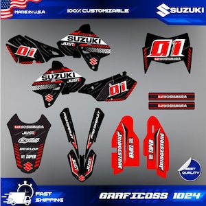 Suzuki DRZ400SM drz400s drz 400 kit Graphics Decals Stickers 2000-2022 supermoto