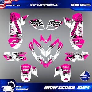 Polaris Predator 500 graphics full decals stickers kit atv