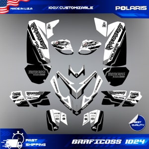 Polaris Predator 500 graphics full decals stickers kit atv