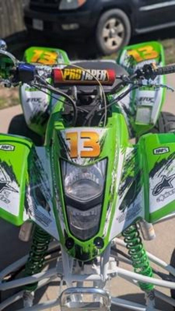 Kawasaki KFX 400 2003-2008 Graphics Kit Ltz 400 Suzuki Wrap