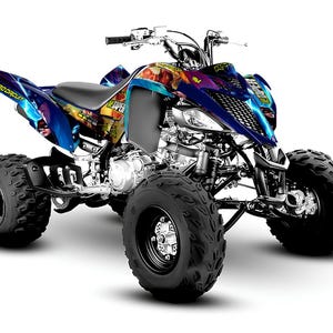 Graphics Kit for yamaha raptor 700 (2013-2023) 2013 2014 2017 to 2023 decals
