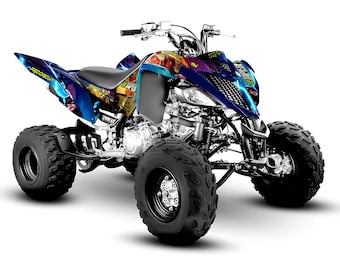 Yamaha Raptor 700 700R graphics kit 2013 2014 2017 to 2025 decals stickers atv