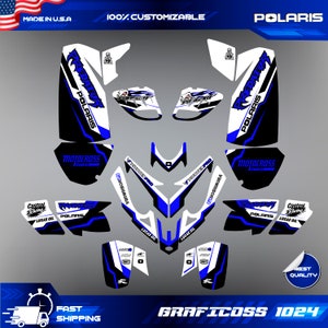 Polaris Predator 500 graphics full decals stickers kit atv