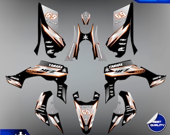 Fits YAMAHA YFZ 450R ATV decals stickers graphics kit 2014 2015 2016 2017-2025