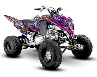 Yamaha Raptor 700 700R graphics kit 2013 2014 2017 to 2025 decals stickers atv
