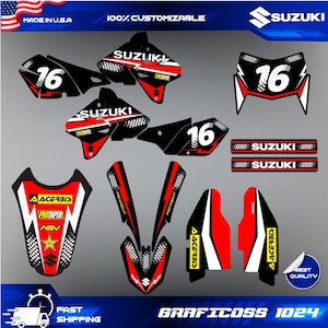 Suzuki DRZ400SM drz400s drz 400 kit Graphics Decals Stickers 2000-2022 supermoto