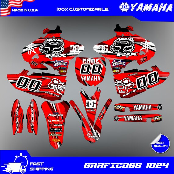 Yamaha YZ250 Graphics Kit (2015-2021) Acid
