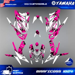 Fits Yamaha Raptor 700R Graphics Kit 2006 2007 2008 2009 2010 2011 2012 decals