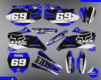 Yamaha YZF250-450 2006 2007 2008 2009 yzf450 yz250f yz450f graphics kit stickers | Yamaha YZF 250-450