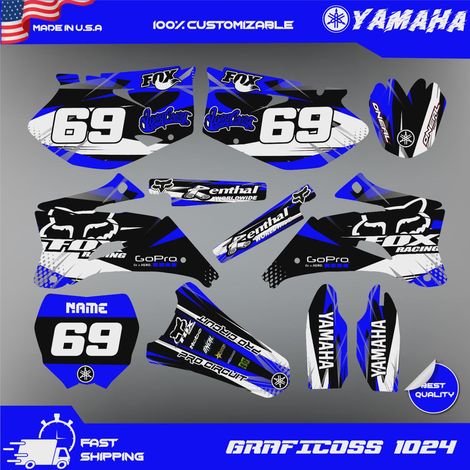 2008 Yamaha Yz450f Decals - Etsy