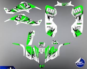 Kawasaki KFX 400 2003-2008 Graphics Kit Ltz 400 Suzuki Wrap