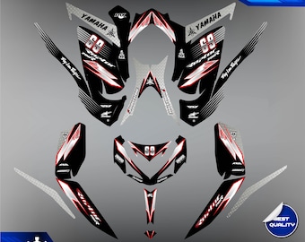 Kit Graphique Yamaha Raptor 700/700R (2013-2014 & 2017-2023) - Stickers Déco ATV Multicolore