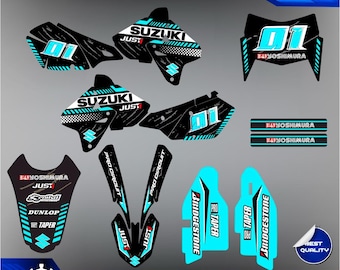 Suzuki DRZ400SM drz400s 400 DRZ400SE Kit Graphics Decals Stickers 2000 2001 2002 2003 2004 2005 2006 2007 2008 2009 to 2022