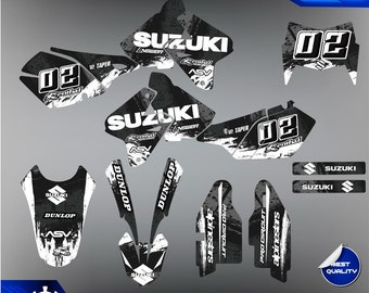 Suzuki DRZ400SM drz400s 400 DRZ400SE Kit Graphics Decals Stickers 2000 2001 2002 2003 2004 2005 2006 2007 2008 2009 to 2022