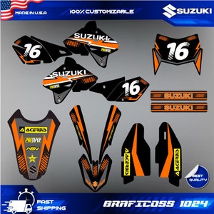 Suzuki DRZ400SM drz400s drz 400 kit Graphics Decals Stickers 2000-2022 supermoto