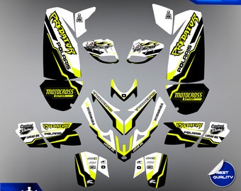 Polaris Predator 500 graphics full decals stickers kit atv