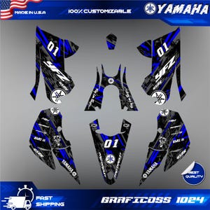Graphics Kit for YAMAHA YFZ 450R 2014-2025 Fits Yamaha YFZ450R 2016 2017 2018 |  ATV Decals Graphics | Dirt Bike Graphics Kit Gift