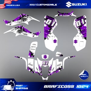 suzuki LTZ 400 wrap graphics stickers kit decals quad 2003 to 2008 ltz400