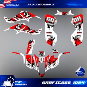LTZ 400 Suzuki Wrap Graphics Stickers Kit Decals atv quad 2003 2004 2005 2006 2007 2008 KFX 400