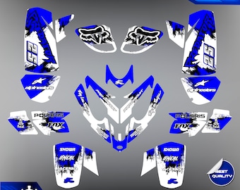 Polaris Predator 500 graphics full decals stickers kit atv