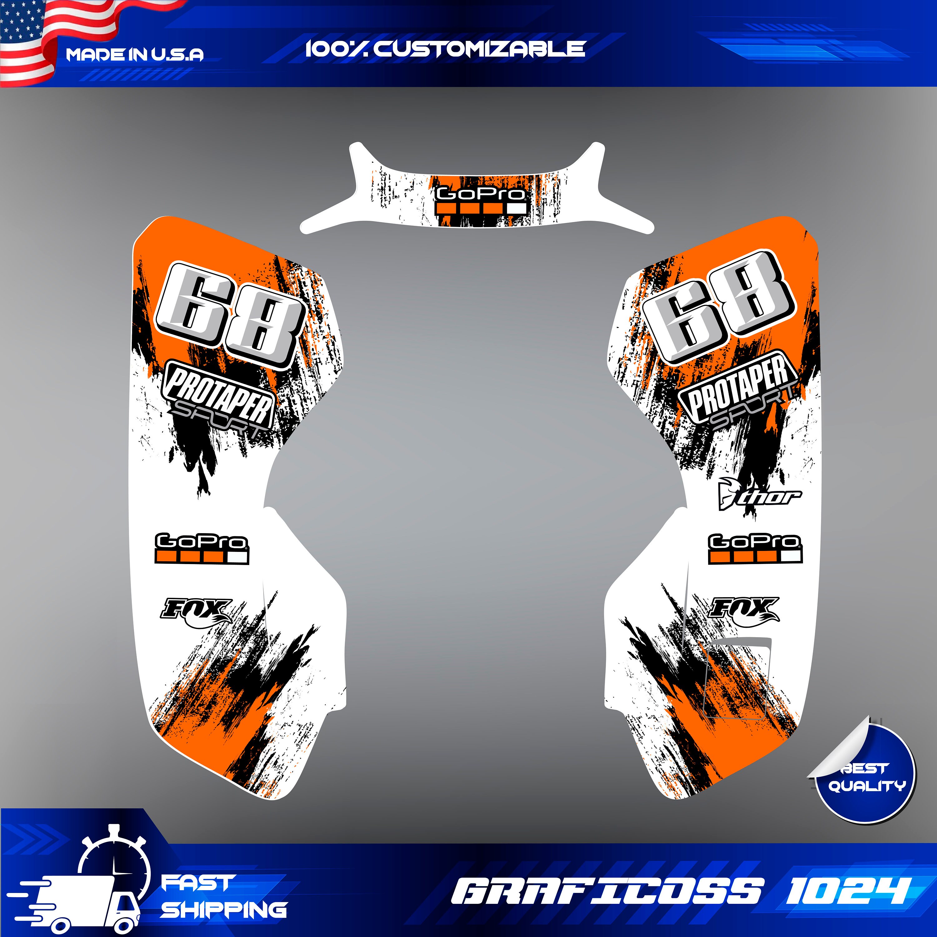 Kawasaki KFX 400 2003-2008 Graphics Kit Ltz 400 Suzuki Wrap