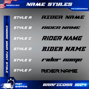 Graphics Kit For Suzuki DRZ400 SM, S And E (2000-2024) Rugged - Foto 2