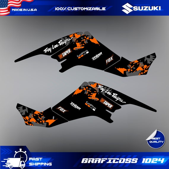 maxtrax⭐︎KAWASAKI Z TUNING BOOK Kawasaki KFX 400 2003-2008 Graphics Kit Ltz 400 Suzuki Wrap