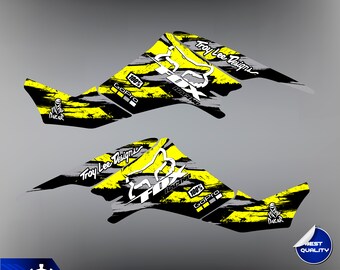 Kawasaki KFX 400 2003-2008 Graphics Kit Ltz 400 Suzuki Wrap