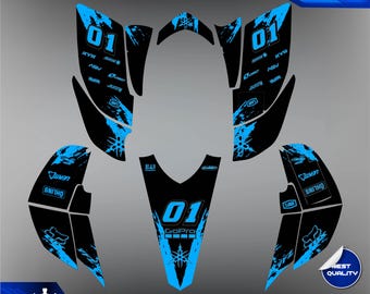 Yamaha YFZ 450 Graphics Kit 2003 2004 2005 2006 2007- 2008 Decals Stickers Atv