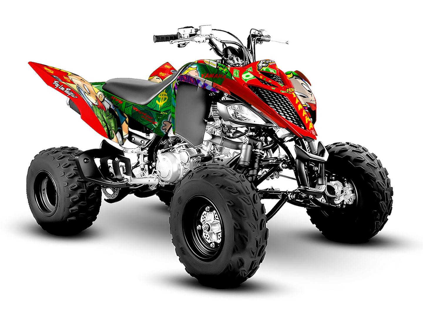 Yamaha Raptor 700 700R graphics kit 2013 2014 2017 to 2025 decals stickers atv