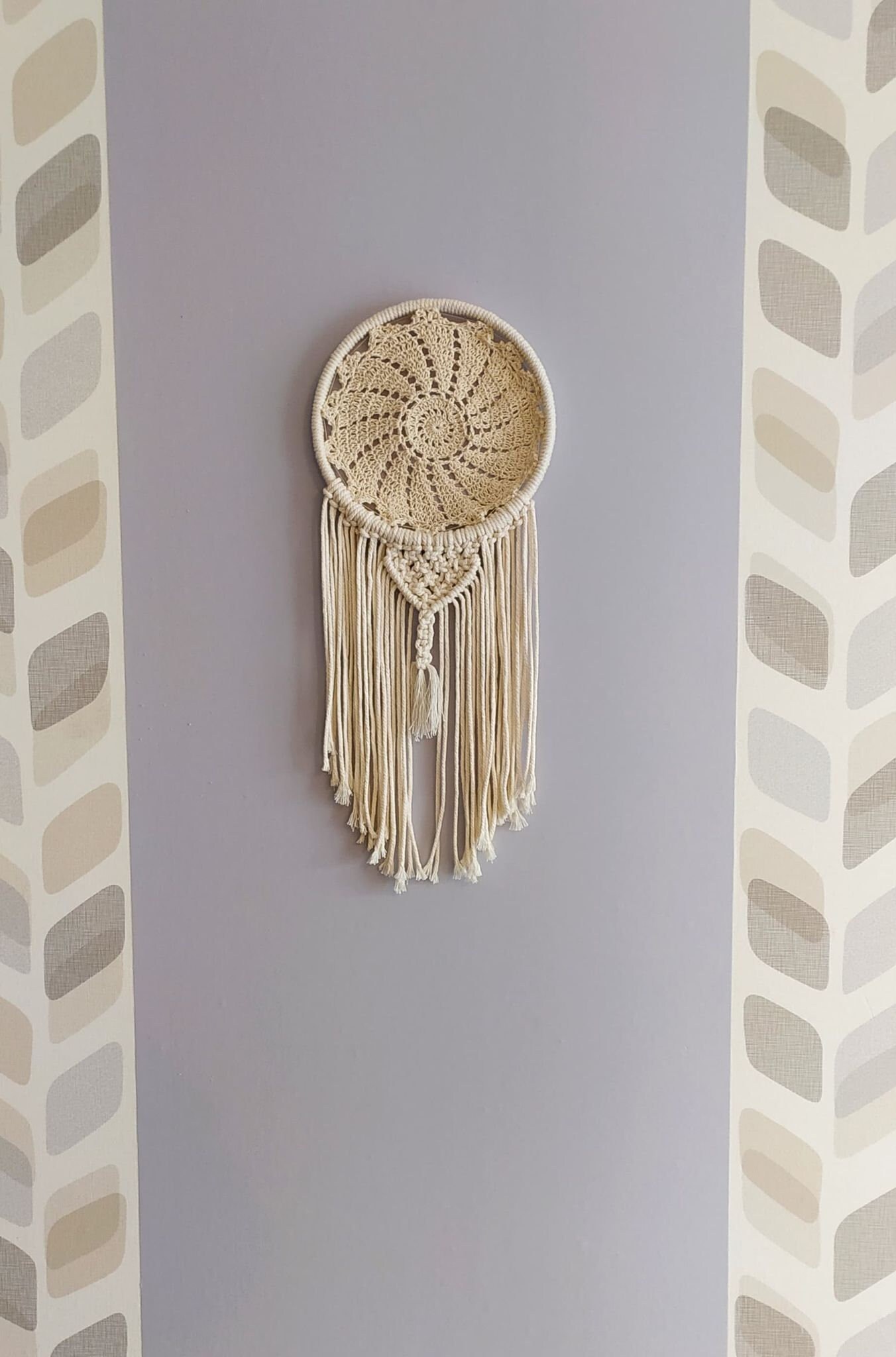 Attrape Rêves Macramé, Décoration Mural, Bohème