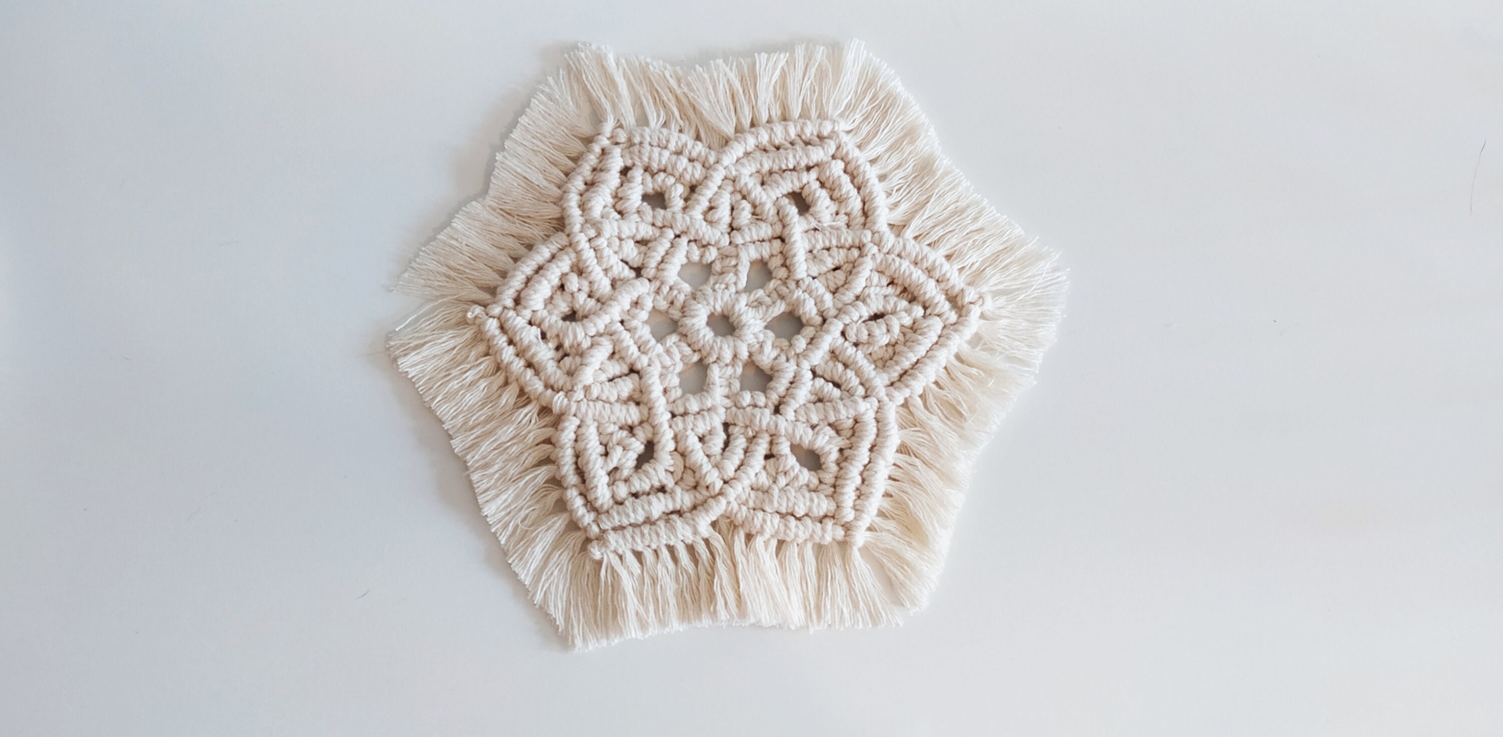 Dessous de Plat, Macramé Décoration, Petit Macramé