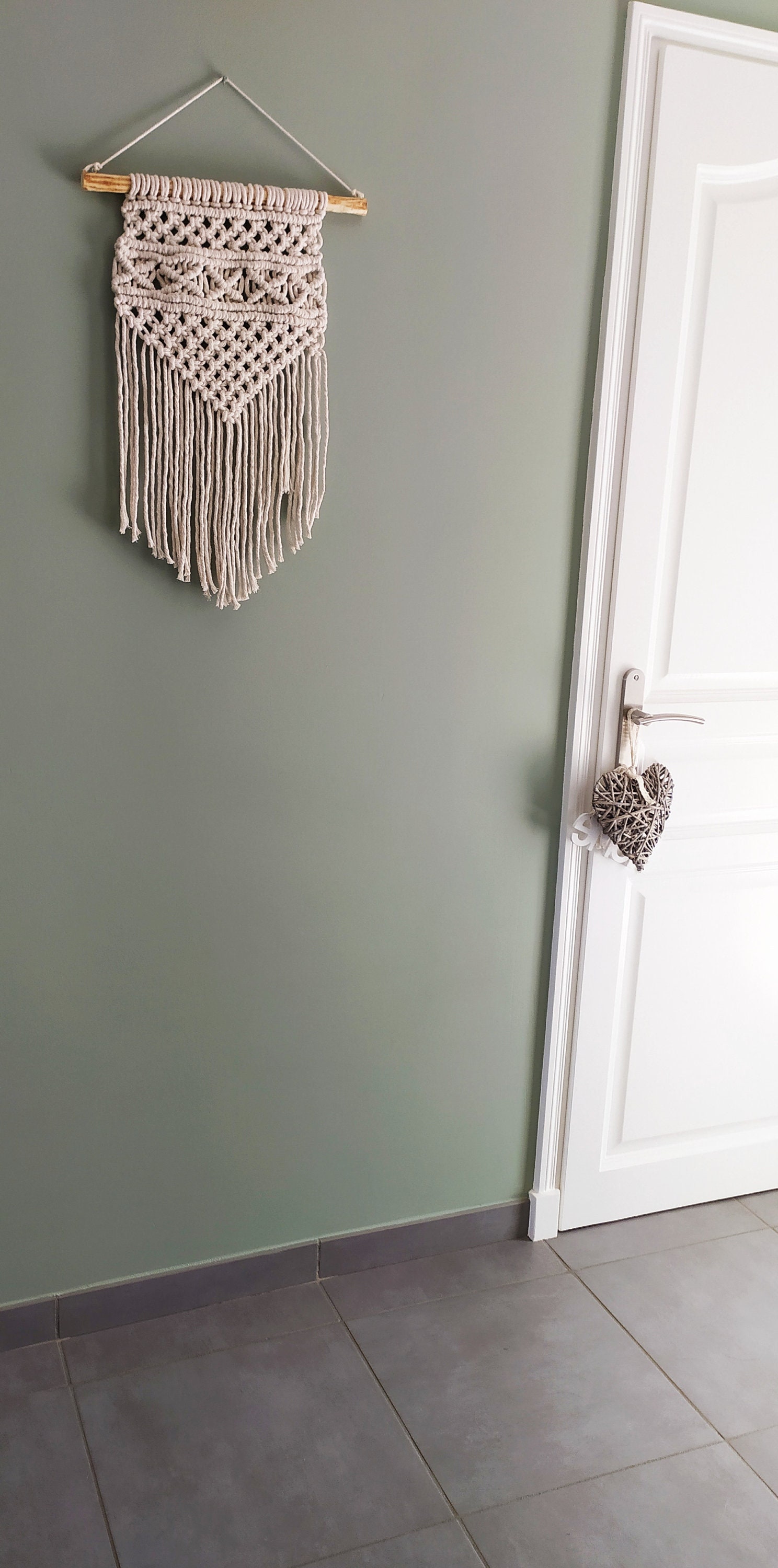 Macramé Mural - Bohème Tapisserie Décoration