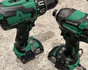 MightyBitClip / Metabo HPT Bit Holder / Bit Clip / Bit Holder / Hitachi / Hikoki / Magnetic / Bit / Tool Organization / woodworking tool