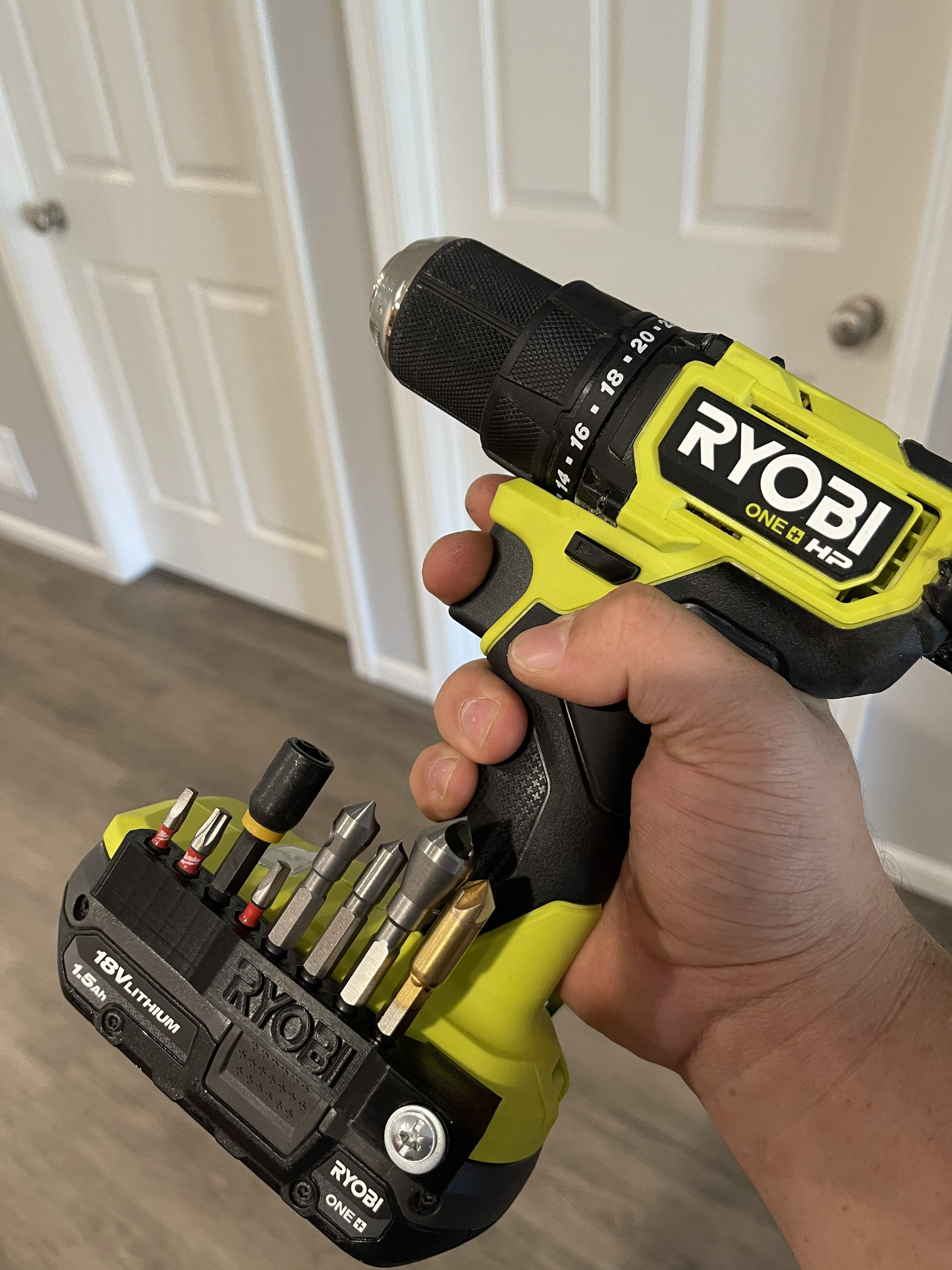 Mightybitclip Ryobi One Plus HP Bit Clip Power Tool Etsy Mightybitclip ryobi one plus hp bit clip power tool etsy