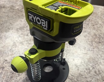 MightyPlungeBase / Ryobi HP Router Plunge Base / Ryobi / One+ / Draadloze router / Accessoires frees / houtbewerkingsgereedschap / gereedschap / cadeau voor heren