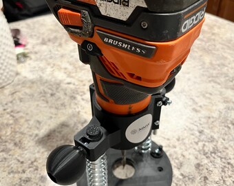 MightyPlungeBase / Ridgid Cordless Router / Router plunge Base / Ridgid Tools / Cordless router / Woodworking / TTI / Mens Gift / Octane