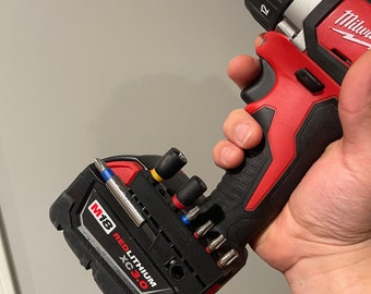 MightyBitClip+ for Milwaukee M18: Power Tool Bit Holder