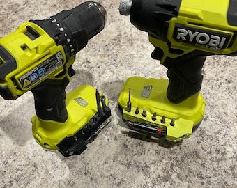 MightyBitClip+ bestand / Ryobi One Plus HP bitclipbestand / accessoires voor elektrisch gereedschap / Ryobi / bitcaddy / magnetisch / bithouder / 3D-printbestand