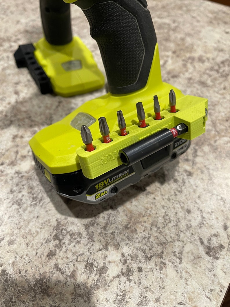 Mightybitclip File / Ryobi One Plus HP Bit Clip File / Power Tool