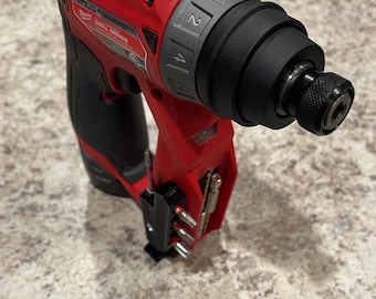 MightyBitClip / Milwaukee M12 Installation Driver / Magnetic Bit Holder / Tool Accessories / Stocking stuffer / Mens Gift / woodworking tool
