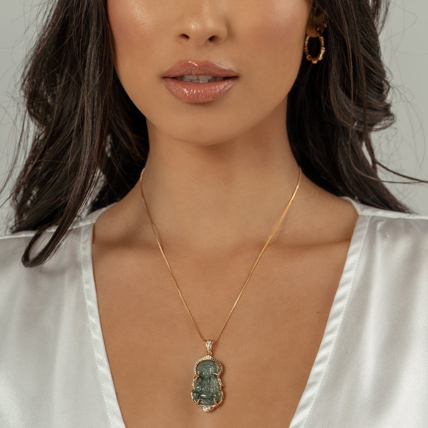 Buy Emerald Handmade Pendants in 14k Real Gold | Chordia Jewels