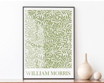 William Morris Willow Olive Print 1874, William Morris Poster DIGITAL DOWNLOAD, Vintage Muster, Home Decor Botanische Wandkunst, Jugendstil