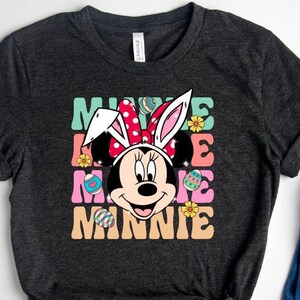 Retro Minnie Easter Shirt, Minnie Easter Shirt, Disneyland Easter Shirt, Disney Easter Shirt, Disney Family Easter Shirt,Easter Shirts
