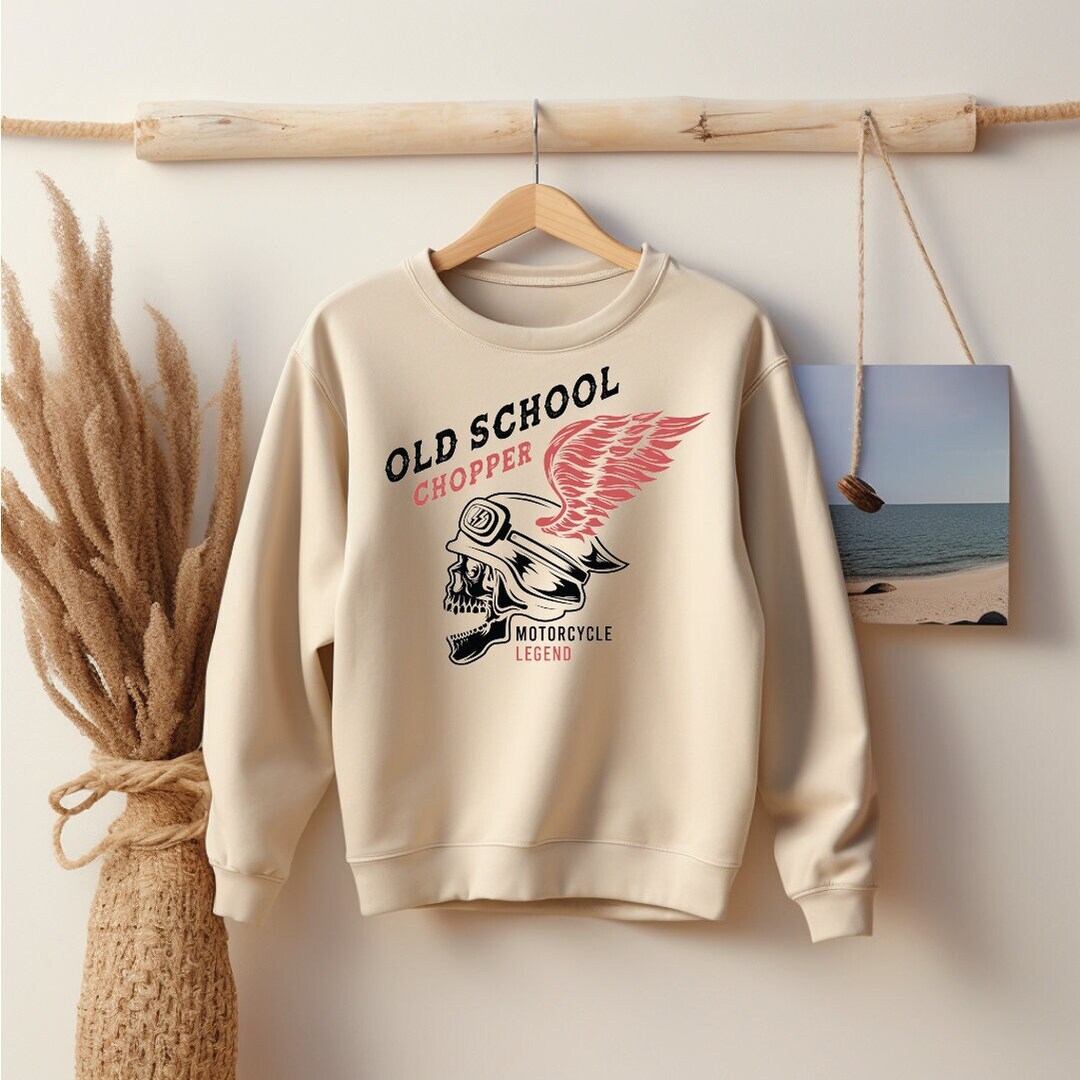 Vintage Motorcycle Sweatshirt