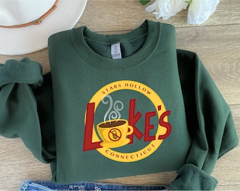 Luke's Diner Sweatshirt, Stars Hollow Luke's Diner Sweatshirt, Founded 1779, Autumn Festival Tee, Stars Hollow Hoodie, Gift for Wife
