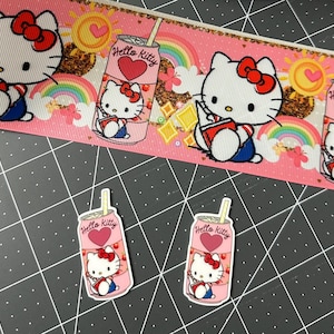 3” character ribbon with resin