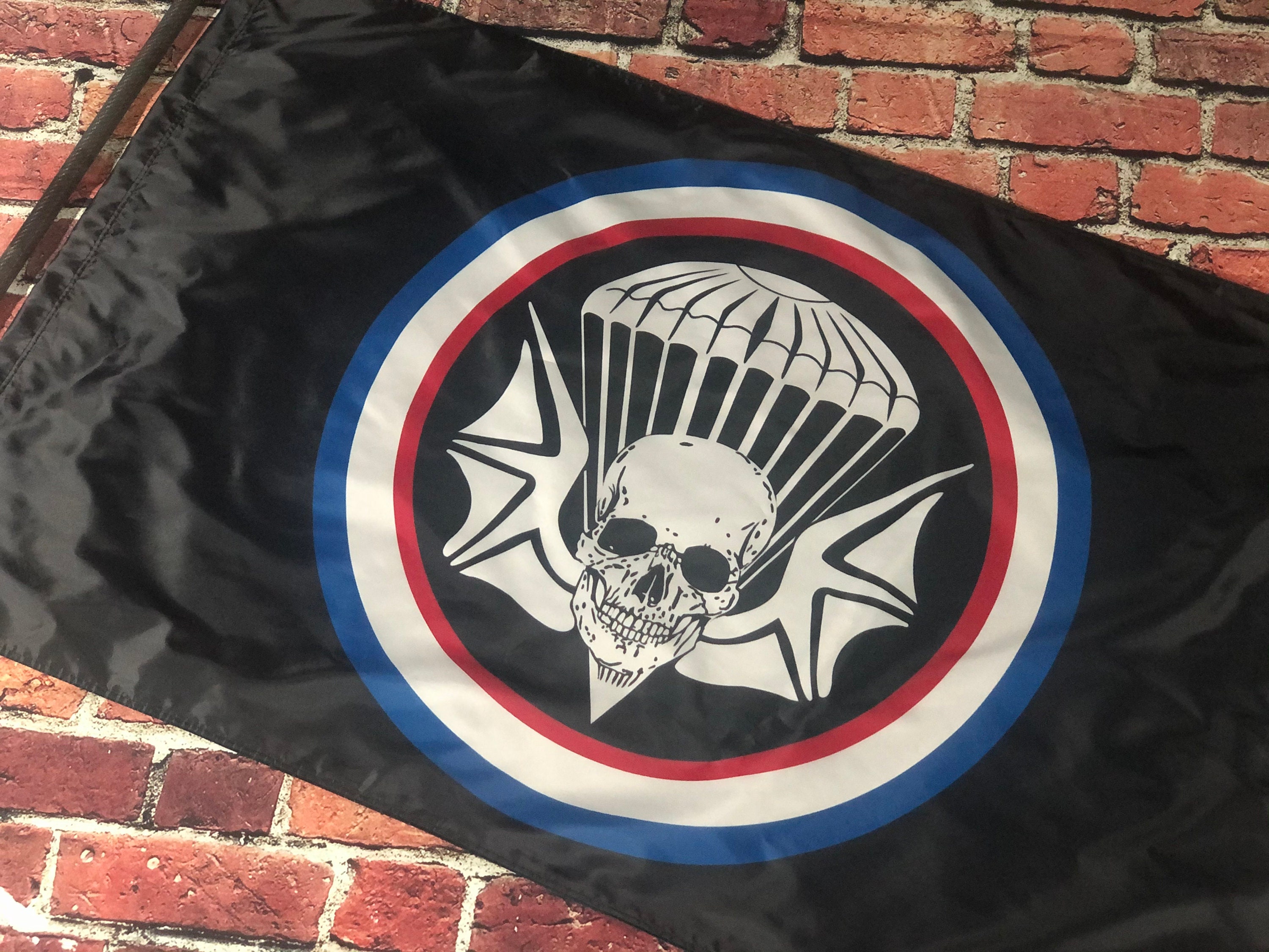 502nd IN. Flags & Guidons Double Sided Black Hearts Etsy UK