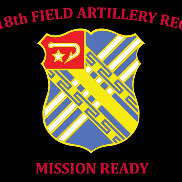 18th Field Artillery 3’x5’ Flag | FA | Double Sided | US Army | USA