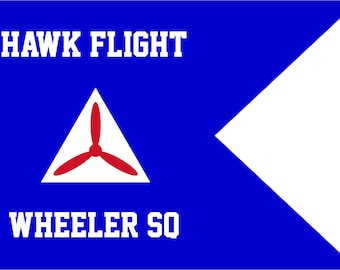 Custom Civil Air Patrol Guidon | Double Sided |  20"x27" | USAF | Free Shipping